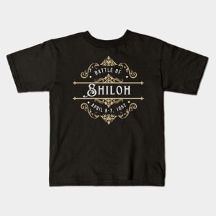 Battle of Shiloh Civil War Design Kids T-Shirt